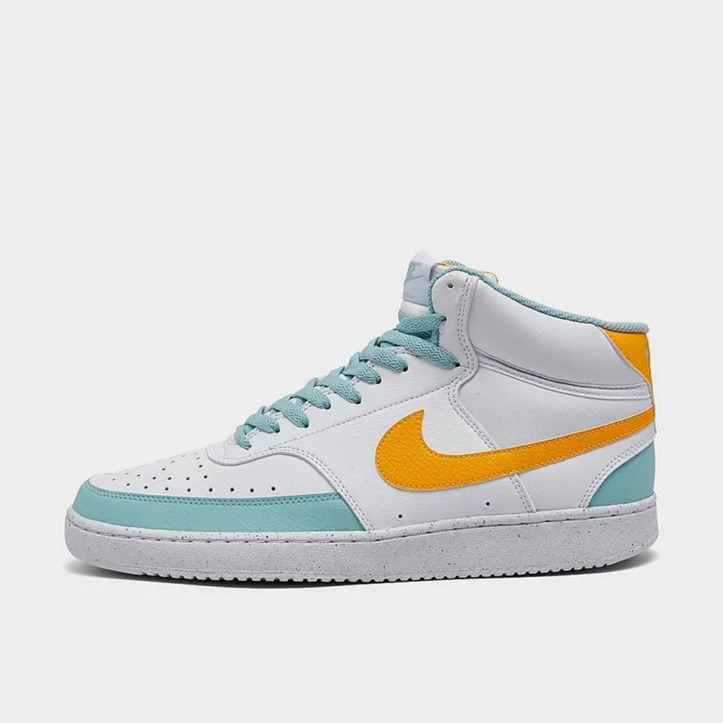 Nib Men's Nike Court Vision Mid Next Nature Casual Shoes Fj3998 100